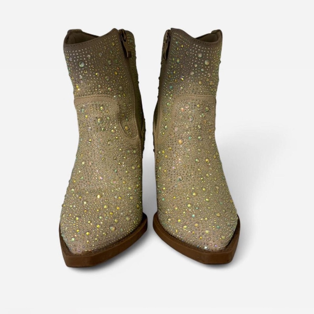 Madden Girl Rhinestone Bootie - Picture 5 of 7